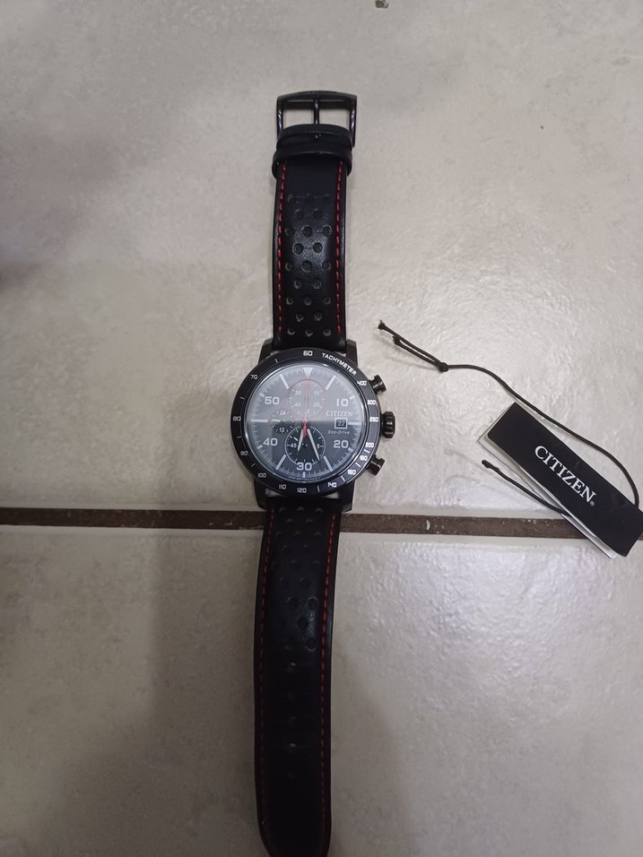 Citizen Erkek Siyah güneş enerjili Saat - Görsel 4