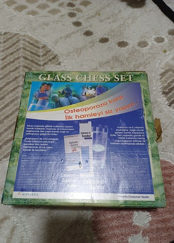 Beyaz Cam Satranç Seti - Görsel 3