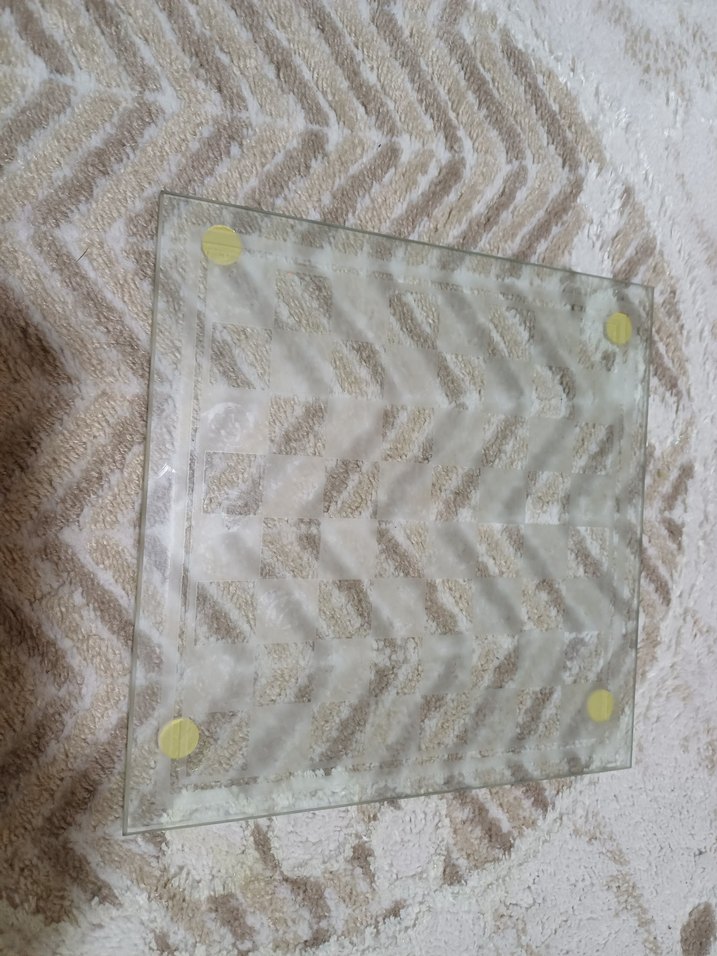 Beyaz Cam Satranç Seti - Görsel 4