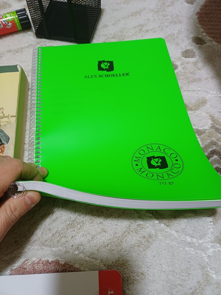 kırtasiye seti ve gazap üzümleri kitabı - Görsel 4