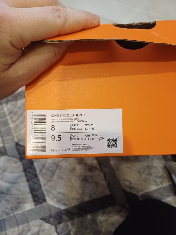 nike revolution 7.  40.5 numara gri - Görsel 3