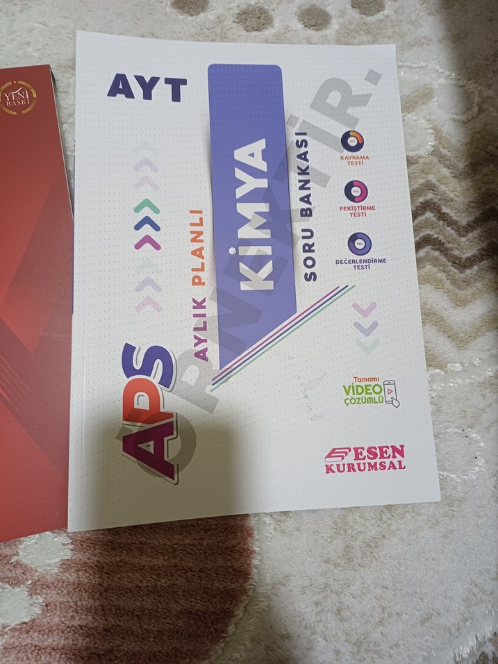 Kimya Soru Bankası Seti ve Kalemlik tümü 0 kitap - Görsel 5