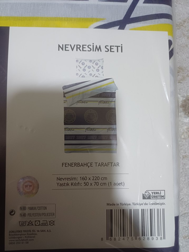 Taç Lisanslı fenerbahçe nevresim - Görsel 4
