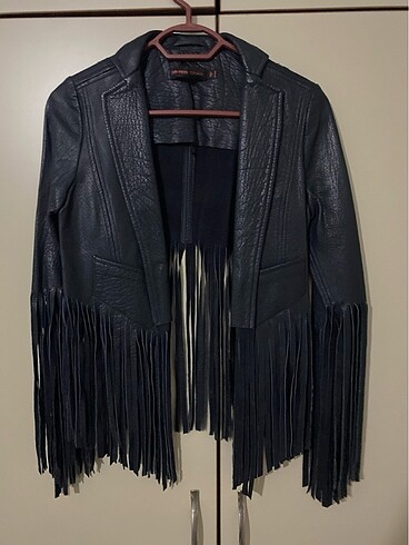 Topshop İddialı deri ceket