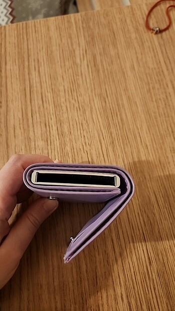 Lila kadın cüzdan - Görsel 6