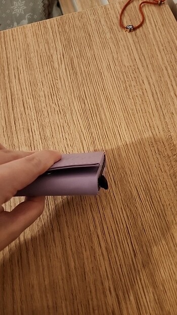 Lila kadın cüzdan - Görsel 7