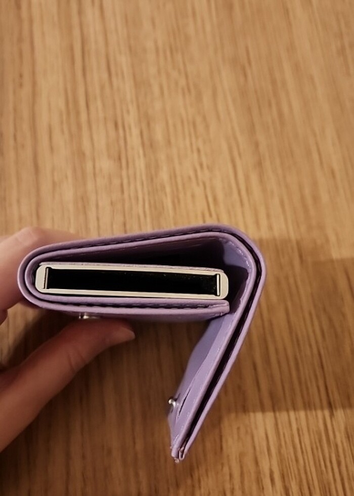 Lila kadın cüzdan - Görsel 3