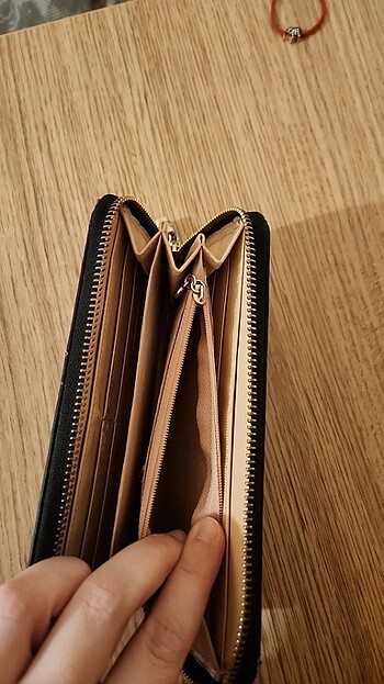 Siyah kadın cüzdan - Görsel 4