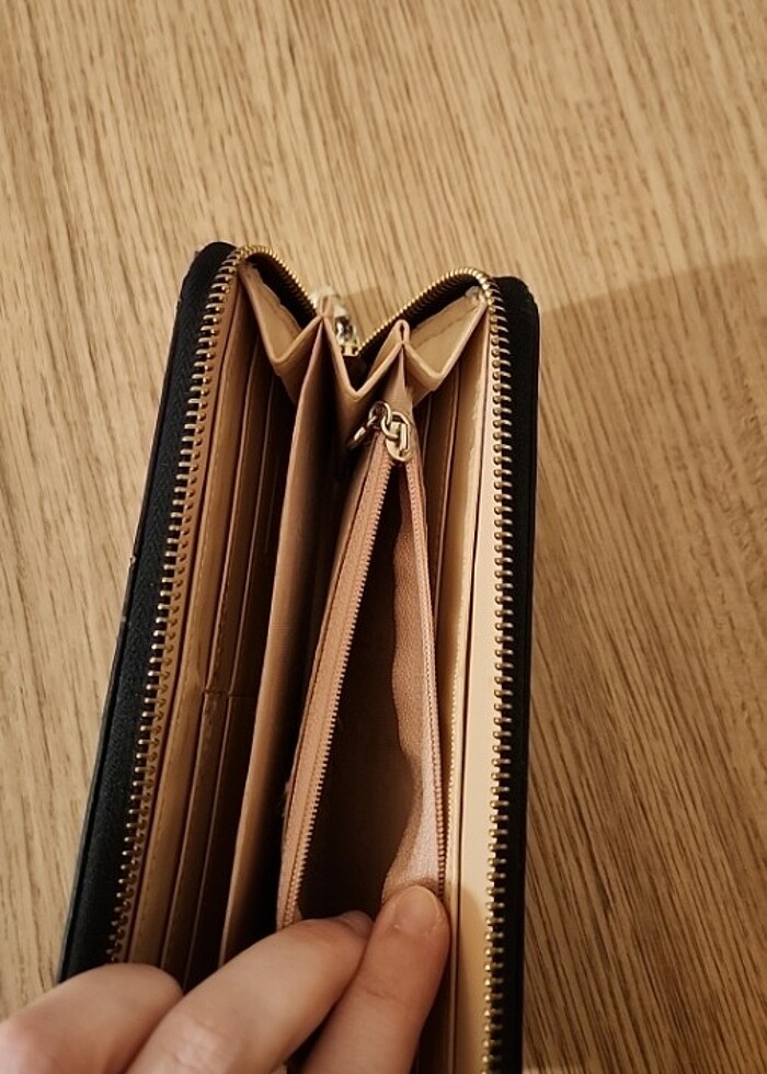 Siyah kadın cüzdan - Görsel 4