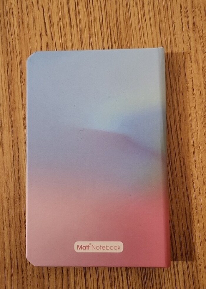 Küçük defter çizgili - Görsel 2