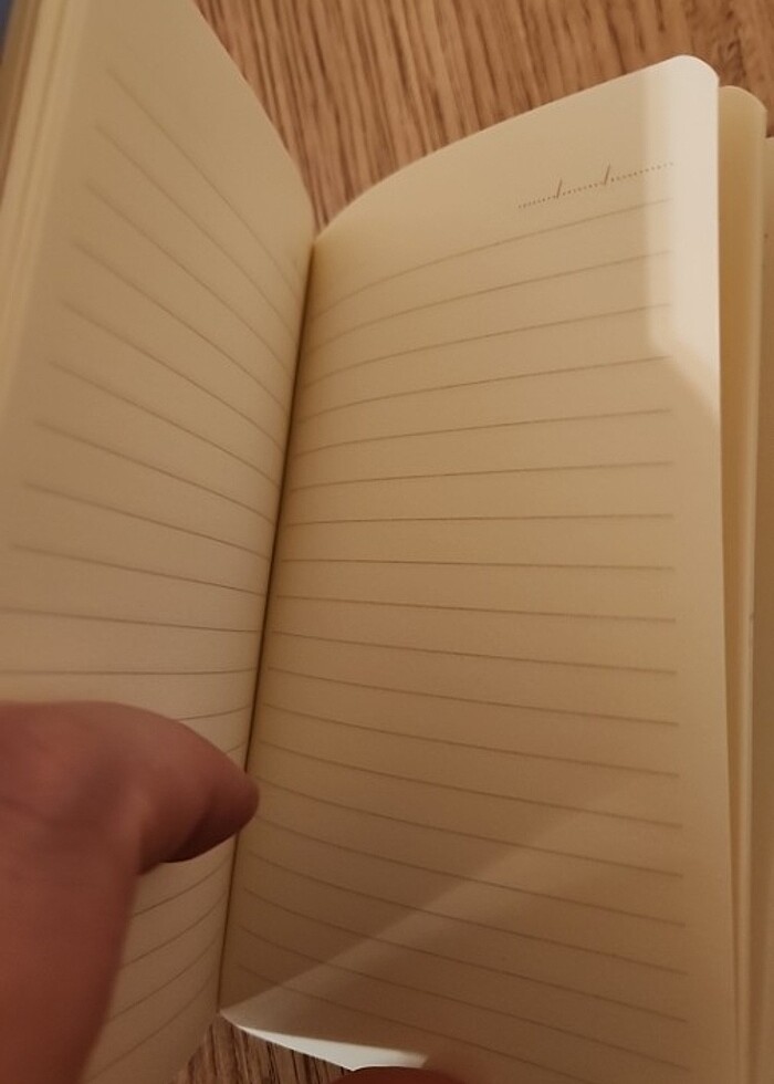 Küçük defter çizgili - Görsel 3