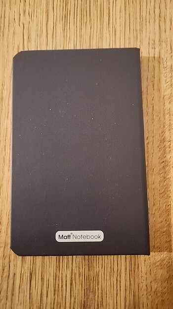 Siyah renk çizgili defter - Görsel 2