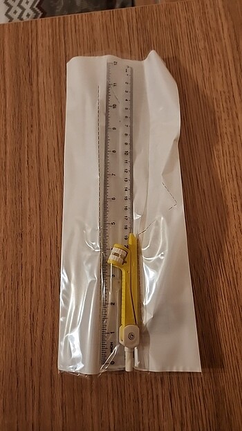 Cetvel ve pergel seti - Görsel 2