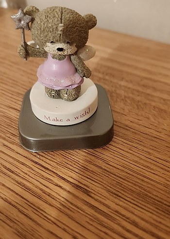 Bej Pastel Ayıcık Figürlü Sihirli Değnek - Görsel 3