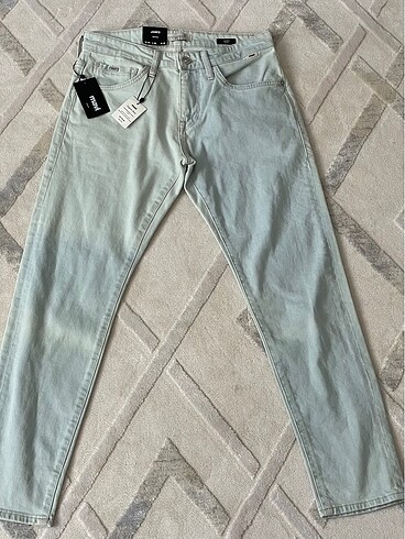 29 Beden mavi Renk Mavi jeans erkek kot pantolon