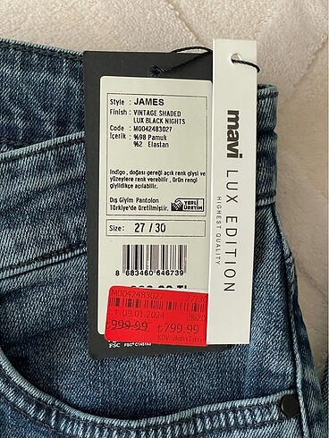 Mavi Jeans Mavi Jeans erkek pantolon