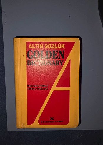 Golden Altın Sözlük İngilizce-Türkçe - Görsel 2