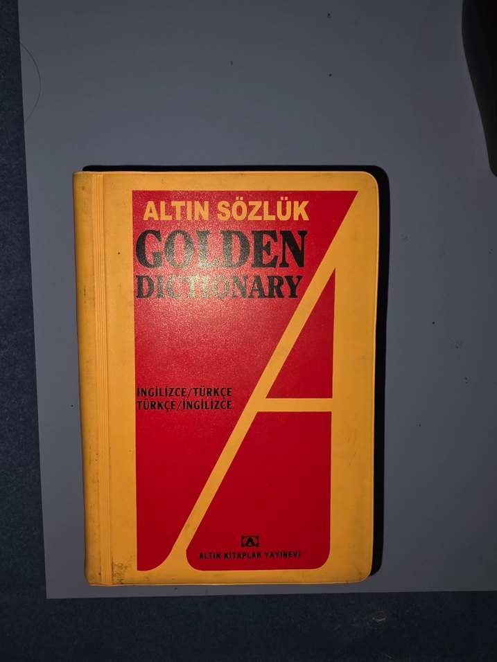 Golden Altın Sözlük İngilizce-Türkçe - Görsel 2