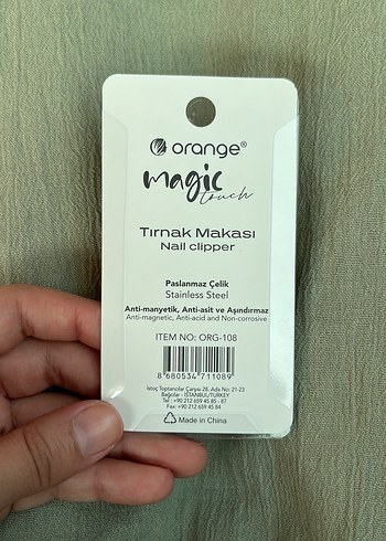 Çocuklar için Yeşil Kurbağa Tırnak Makası - Görsel 3