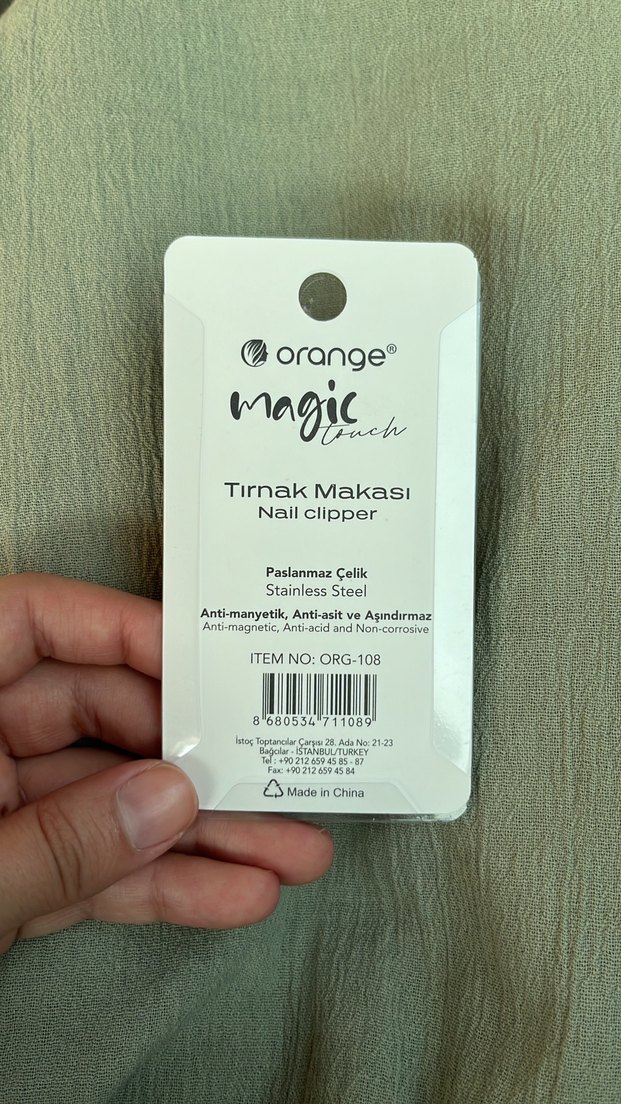 Çocuklar için Yeşil Kurbağa Tırnak Makası - Görsel 3