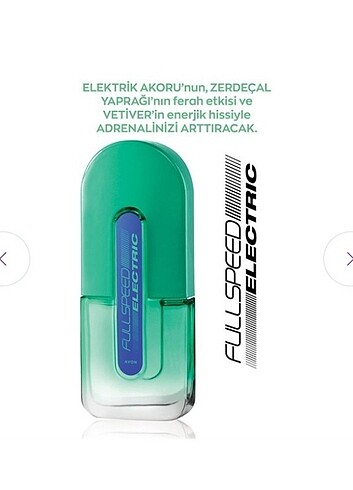Full Speed Electric Erkek Parfüm EDT 75 ml