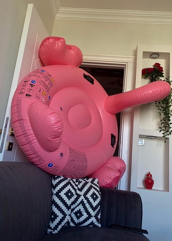 Pembe Şişme Çocuk Havuz Oyuncağı