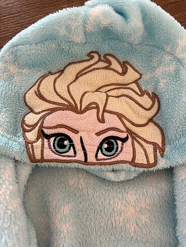 Disney Elsa kız çocuk bornoz sabahlık