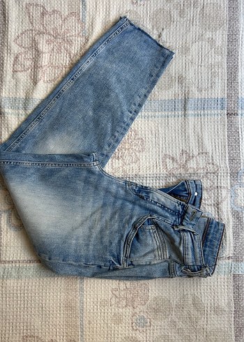 Kadın Mavi Denim Midi Boy Kot Pantolon
