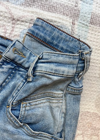 s Beden mavi Renk Kadın Mavi Denim Midi Boy Kot Pantolon