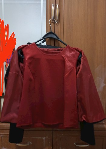 Kadın Siyah Düğmeli Ofis Blazeri etek bluz takım - Görsel 4