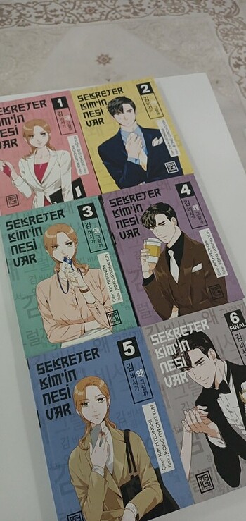 Beden Sekreter kim'in nesi var? WEBTOON KİTAP SETİ