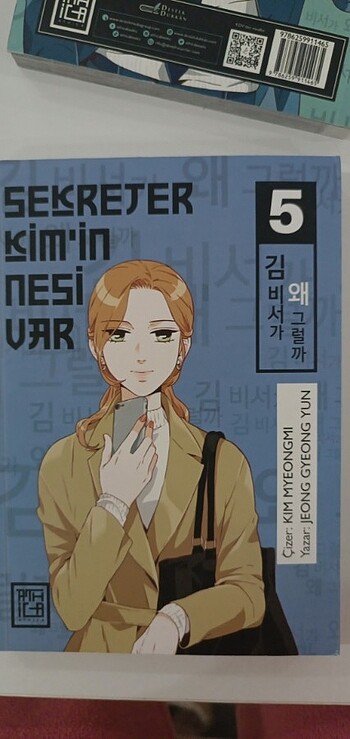 Sekreter kim'in nesi var,5.kitap webtoon çizgi roman