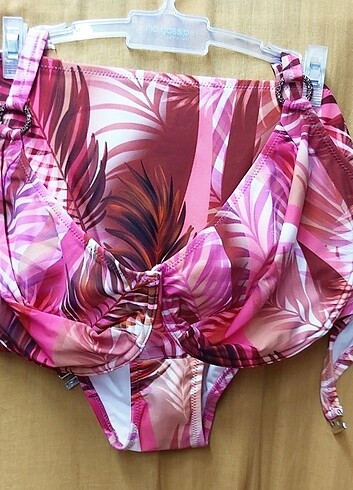 KOM toparlayıcı balenli yüksek bel bikini
