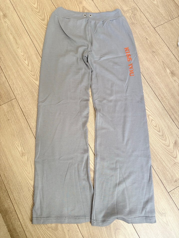 Gri Rahat Kesim Kadın Eşofman Altı - Görsel 2