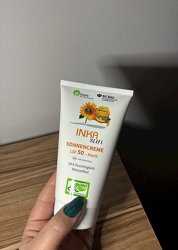 INKA Sun Yüksek Koruma Güneş Kremi SPF 50 - Görsel 2