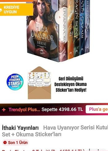 İthaki Yayınları Hava Uyanıyor Serisi Kutu Set