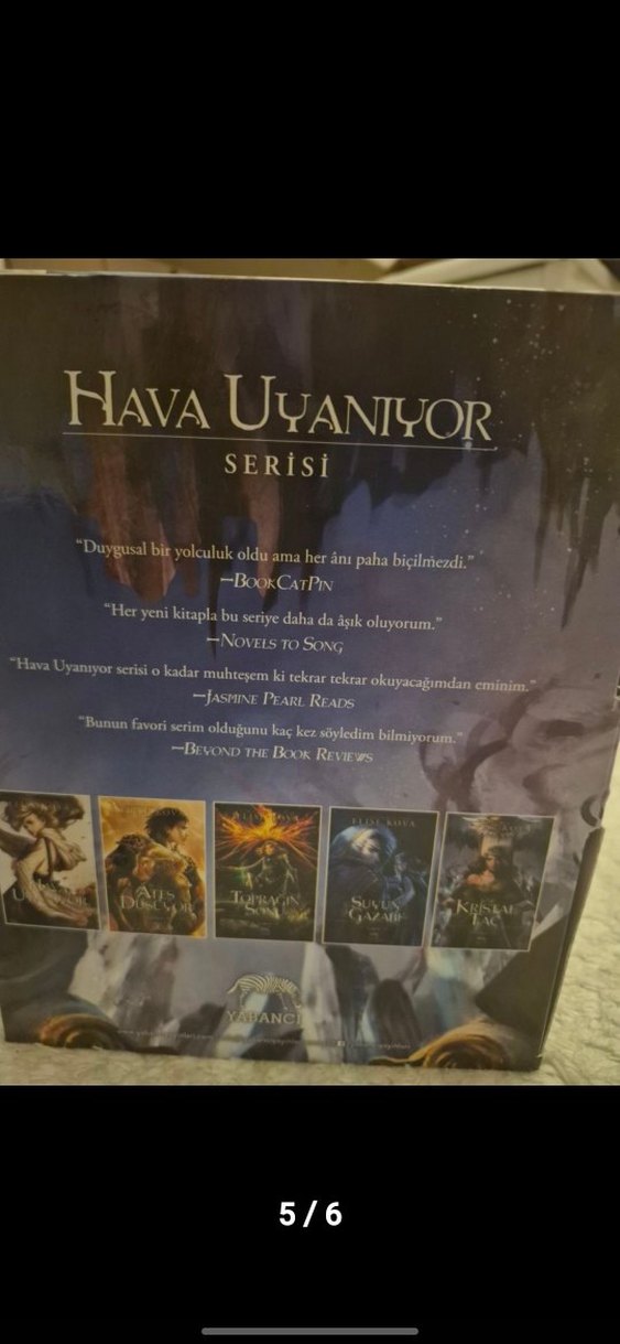 İthaki Yayınları Hava Uyanıyor Serisi Kutu Set - Görsel 4