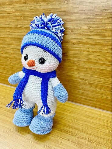  Beden Amigurumi oyuncak kardan adam