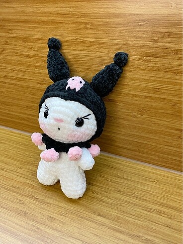 Beden Amigurumi kuromi oyuncak peluş