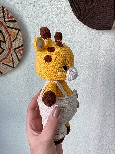 Diğer Amigurumi oyuncak uyku arkadaşı zürafa