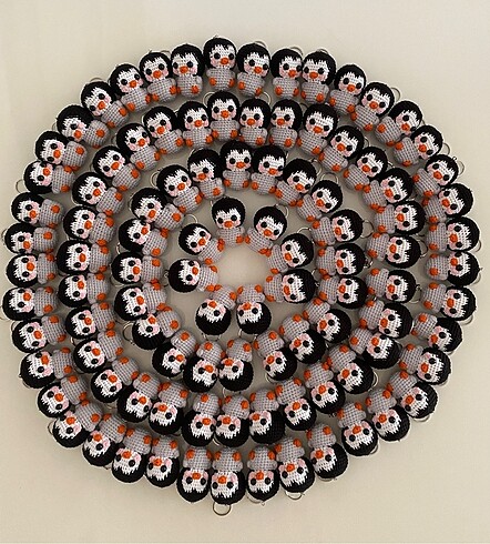 Penguen anahtarlık