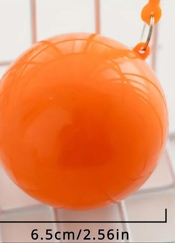 Tek Kullanımlık Anahtarlık Yağmurluk - Görsel 3