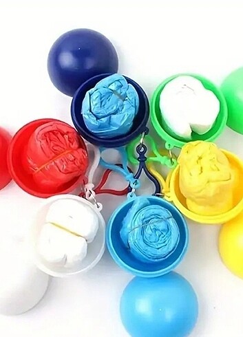 Tek Kullanımlık Anahtarlık Yağmurluk - Görsel 5