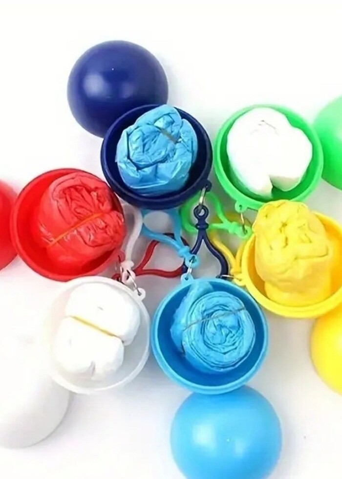 Tek Kullanımlık Anahtarlık Yağmurluk - Görsel 5