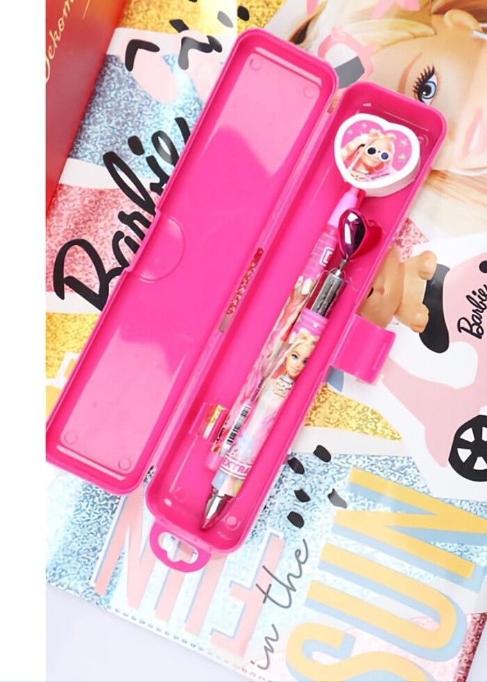 BARBIE Diş Fırçası Kutusu veya Kalem Kutusu - Görsel 2