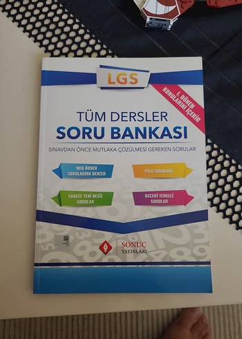 Sonuç Yayınları, LGS Tüm Dersler 1. Dönem Konularını içeren soru