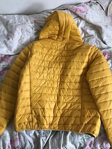 42 Beden Sarı renk mont