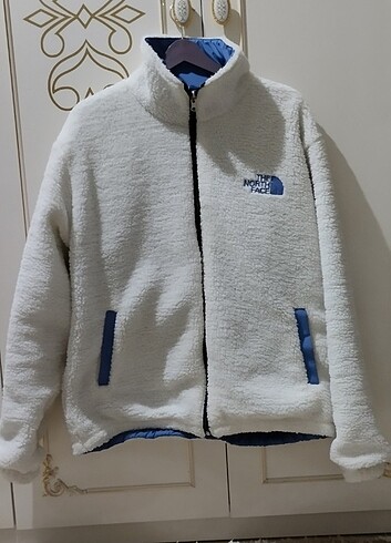 The North face çift taraflı kuzu peluş ceket 