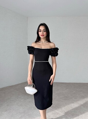 Diğer Mooi Butik Midi Elbise