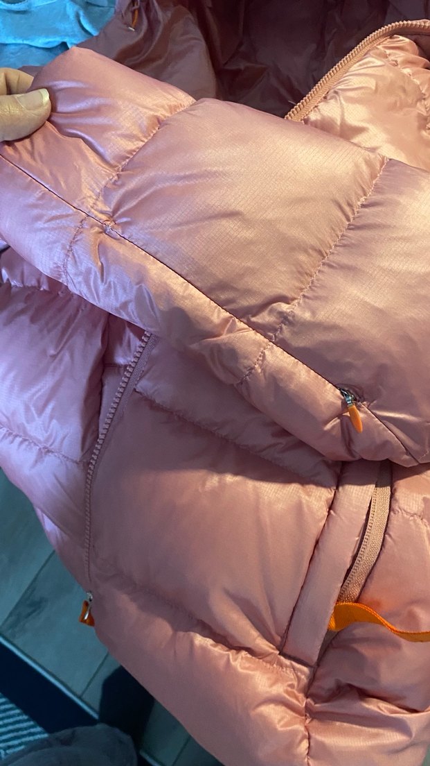 TCM tchibo markası Pembe Parlak Kadın Kışlık Mont yurtdışından - Görsel 4